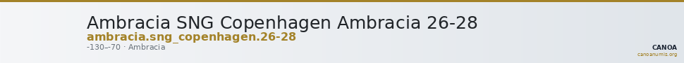 Ambracia SNG Copenhagen Ambracia 26-28 — CANOA