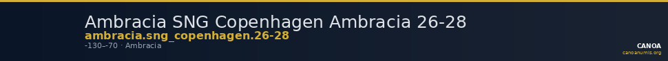 Ambracia SNG Copenhagen Ambracia 26-28 — CANOA
