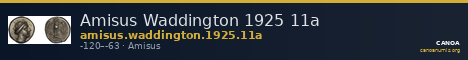 Amisus Waddington 1925 11a — CANOA