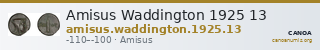 Amisus Waddington 1925 13 — CANOA