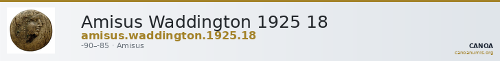 Amisus Waddington 1925 18 — CANOA