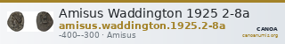 Amisus Waddington 1925 2-8a — CANOA