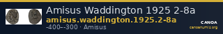 Amisus Waddington 1925 2-8a — CANOA