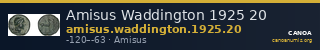 Amisus Waddington 1925 20 — CANOA