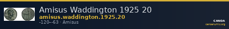 Amisus Waddington 1925 20 — CANOA