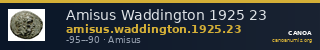 Amisus Waddington 1925 23 — CANOA