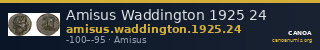 Amisus Waddington 1925 24 — CANOA