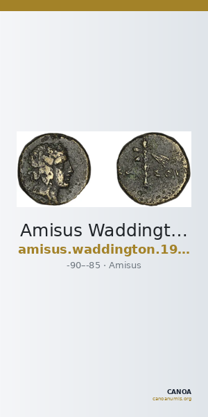 Amisus Waddington 1925 25 — CANOA