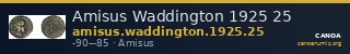 Amisus Waddington 1925 25 — CANOA
