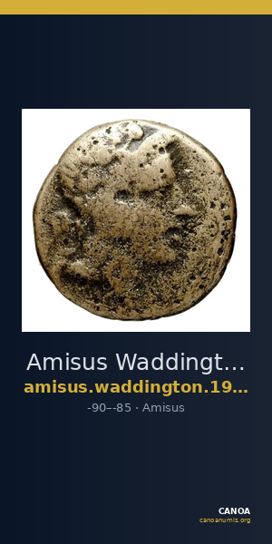 Amisus Waddington 1925 26 — CANOA