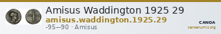 Amisus Waddington 1925 29 — CANOA