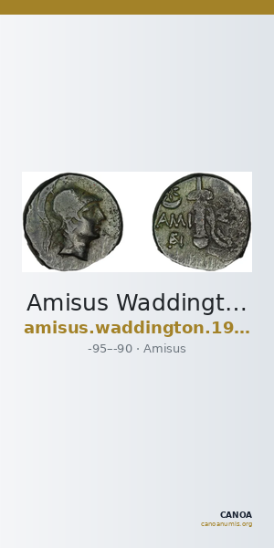 Amisus Waddington 1925 30-31 — CANOA