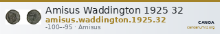 Amisus Waddington 1925 32 — CANOA
