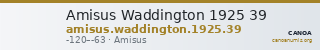 Amisus Waddington 1925 39 — CANOA
