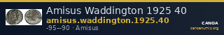 Amisus Waddington 1925 40 — CANOA