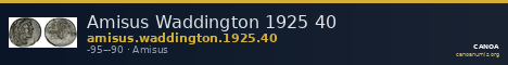 Amisus Waddington 1925 40 — CANOA