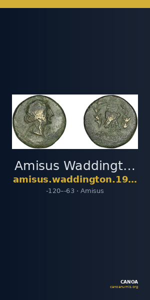 Amisus Waddington 1925 41 — CANOA