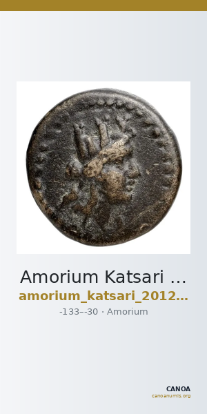 Amorium Katsari 2012 B9-13 — CANOA