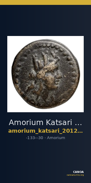 Amorium Katsari 2012 B9-13 — CANOA
