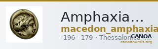 Amphaxians Thessalonica Kremydi 2018 p. 97, issues 1-2 — CANOA