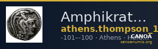 Amphikrates Athens Thompson 1961 833bis-835bis, 837bis, 840-853 — CANOA