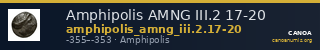 Amphipolis AMNG III.2 17-20 — CANOA