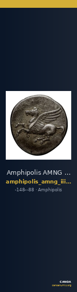Amphipolis AMNG III.2 23 — CANOA