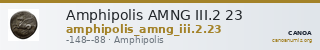 Amphipolis AMNG III.2 23 — CANOA