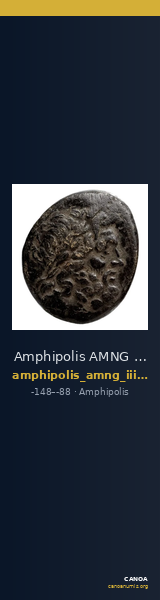 Amphipolis AMNG III.2 28 — CANOA