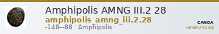 Amphipolis AMNG III.2 28 — CANOA
