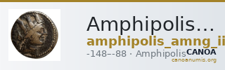 Amphipolis AMNG III.2 29 — CANOA