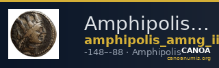 Amphipolis AMNG III.2 29 — CANOA
