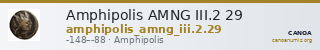 Amphipolis AMNG III.2 29 — CANOA