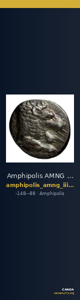 Amphipolis AMNG III.2 30-31 — CANOA
