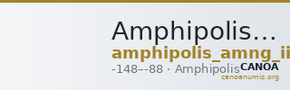 Amphipolis AMNG III.2 35 — CANOA