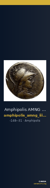 Amphipolis AMNG III.2 37 — CANOA
