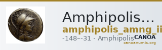 Amphipolis AMNG III.2 37 — CANOA