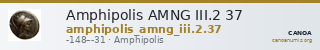 Amphipolis AMNG III.2 37 — CANOA