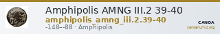 Amphipolis AMNG III.2 39-40 — CANOA