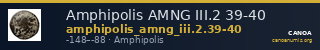 Amphipolis AMNG III.2 39-40 — CANOA