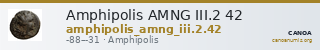 Amphipolis AMNG III.2 42 — CANOA