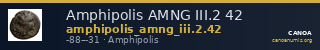 Amphipolis AMNG III.2 42 — CANOA