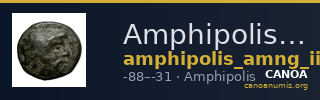 Amphipolis AMNG III.2 50 — CANOA