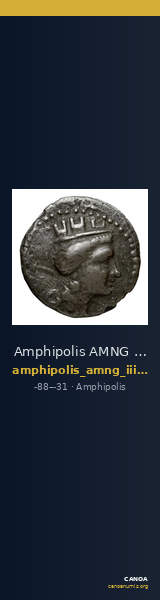 Amphipolis AMNG III.2 59-60 — CANOA