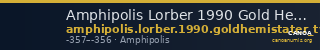 Amphipolis Lorber 1990 Gold Hemistater Type N — CANOA