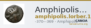 Amphipolis Lorber 1990 Hemidrachm — CANOA