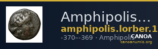 Amphipolis Lorber 1990 Hemidrachm — CANOA