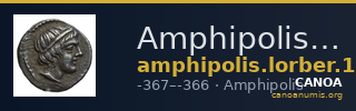Amphipolis Lorber 1990 Obol — CANOA