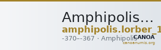 Amphipolis Lorber 1990 Tetradrachm Type A-C — CANOA