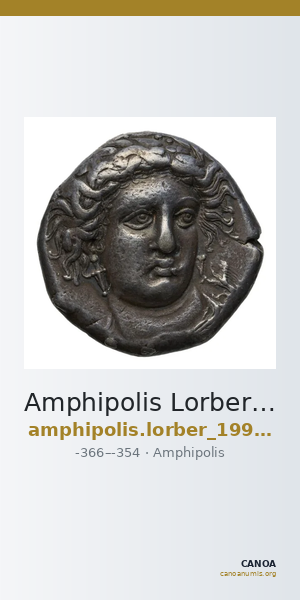 Amphipolis Lorber 1990 Tetradrachm Type E-P — CANOA